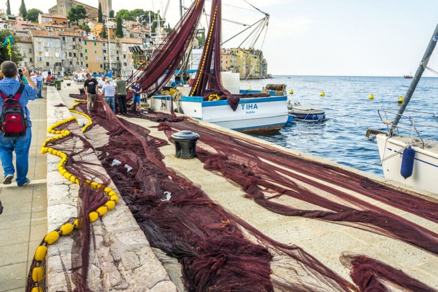 Fishing town - Rovinj, Croatia.