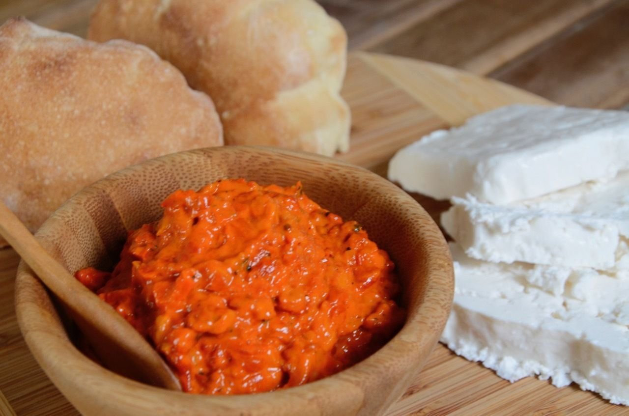 Macedonian traditional food in Macedonia_Ajvar