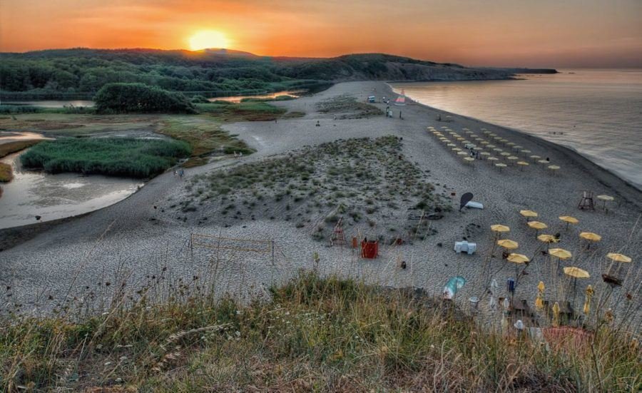 Best Black Sea Beaches - Veleka Beach At Sunset